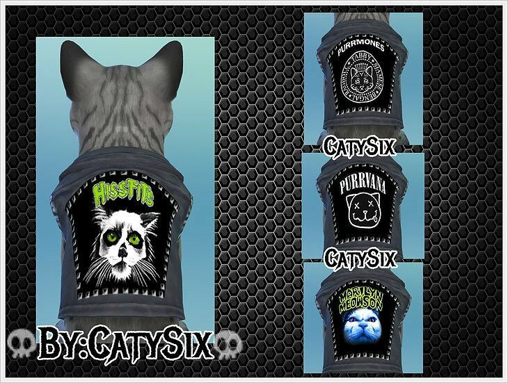 Ready To Rock – Cats Clothes VOL 2 By Catysix Sims 4 CC