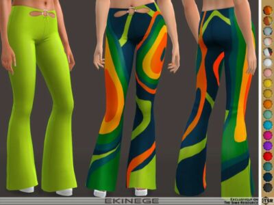 Ring Detail Pants By Ekinege Sims 4 CC