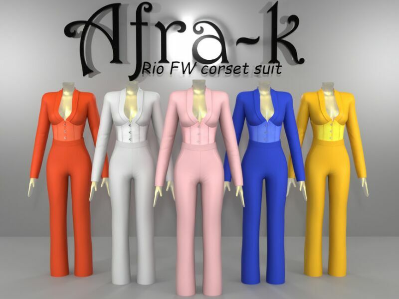 sims 4 cc rio fw corset suit by akaysims 2