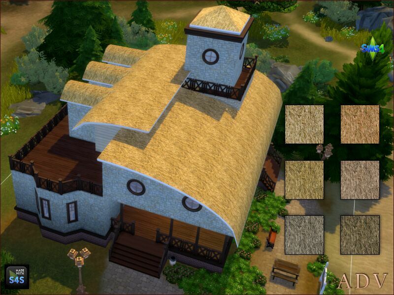 sims 4 cc roofs 4