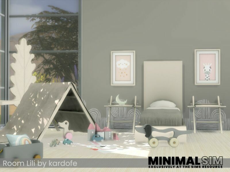 Room Lili By Kardofe Sims 4 CC