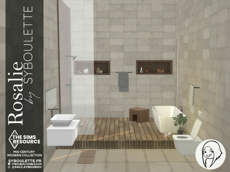 sims 4 cc rosalie bathroom set by syboubou 2