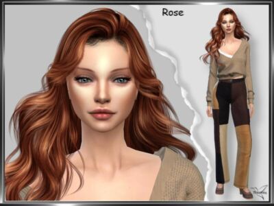 Rose Richard By Trasras Sims 4 CC