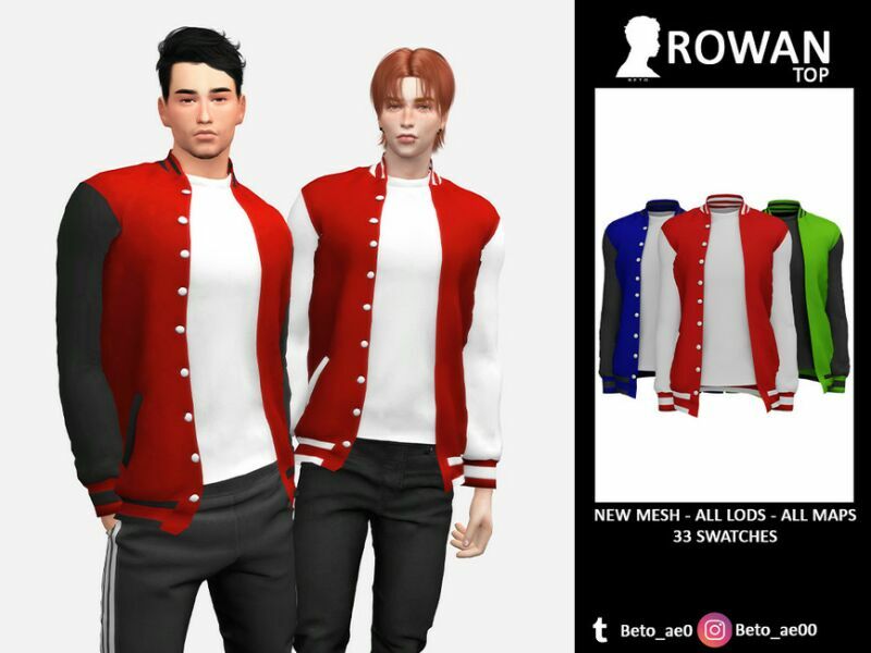 Rowan (TOP) Sims 4 CC