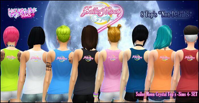 sims 4 cc sailor moon crystal tops updated 2023 3