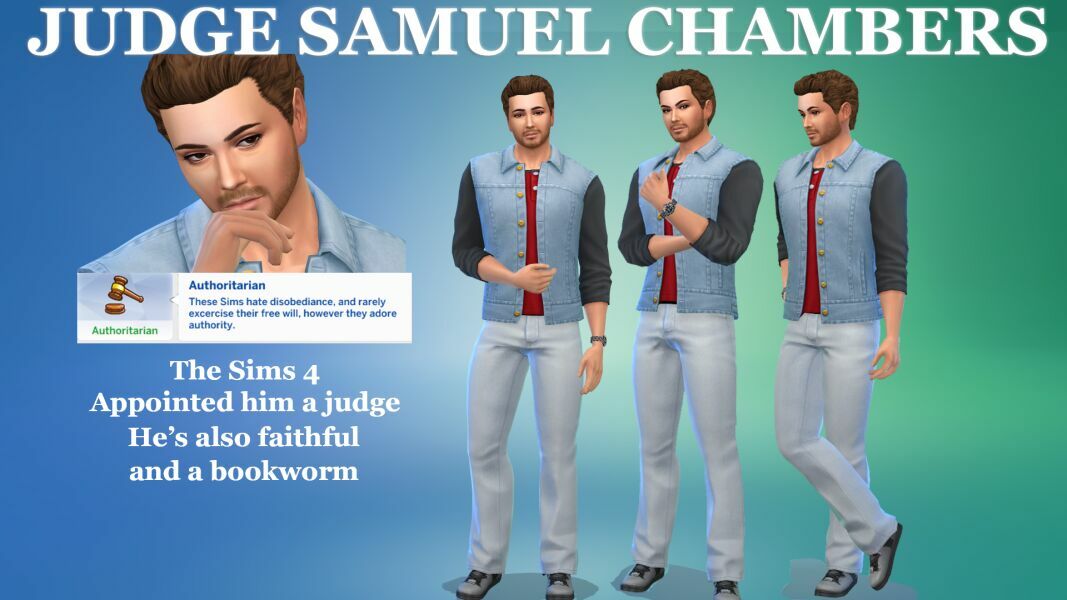 Samuel Chambers By VTK Sims 4 CC