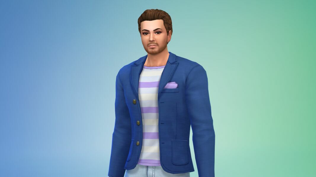 sims 4 cc samuel chambers by vtk 8