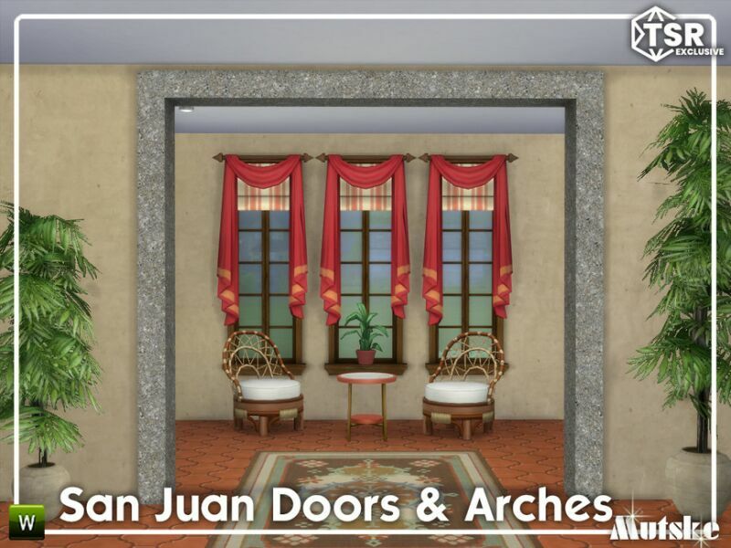 sims 4 cc san juan doors and arches by mutske 3