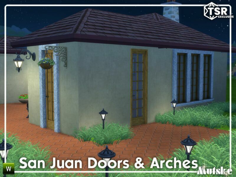 sims 4 cc san juan doors and arches by mutske 4