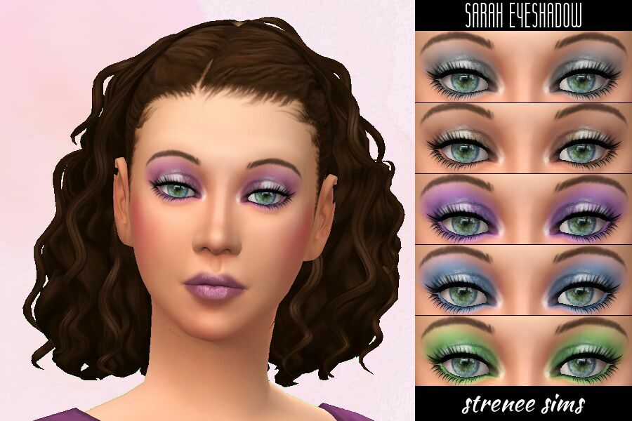 Sarah Eyeshadow Sims 4 CC