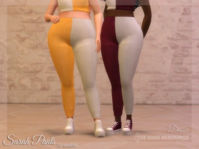 Sarah Pants By Dissia Sims 4 CC