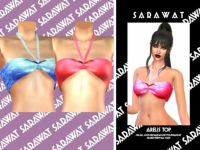 Sarawat_Arelis TOP By Sarawat Sims 4 CC