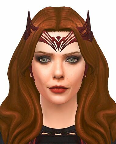 Scarlet Witch (Elizabeth Olsen) By Monosims Sims 4 CC