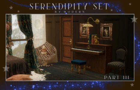 Serendipity Kids Bedroom Part III By Modern Sims 4 CC