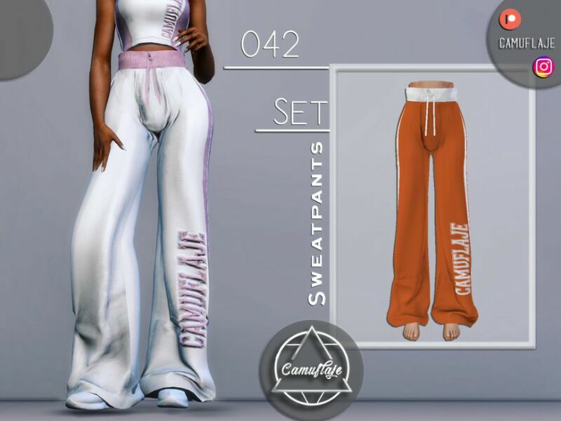 SET 042 – Sweatpants By Camuflaje Sims 4 CC