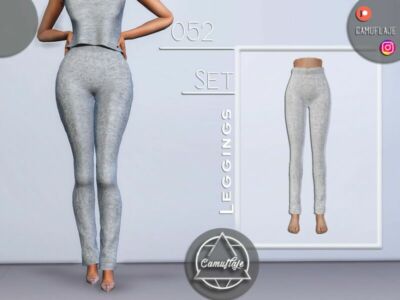 SET 052 – Leggings By Camuflaje Sims 4 CC