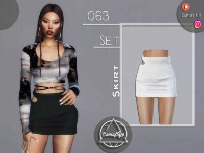 SET 063 – Skirt By Camuflaje Sims 4 CC