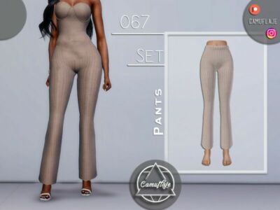 SET 067 – Pants By Camuflaje Sims 4 CC