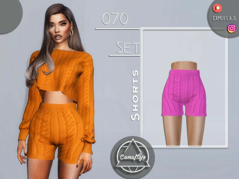 SET 070 – Shorts By Camuflaje Sims 4 CC