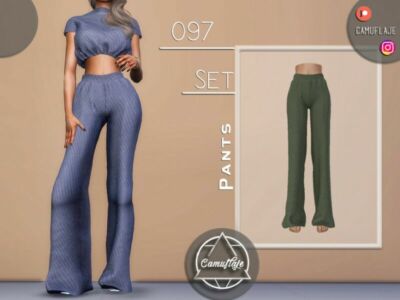 SET 097 – Pants By Camuflaje Sims 4 CC