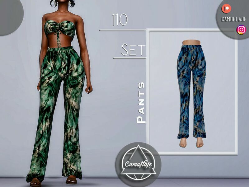 SET 110 – Pants By Camuflaje Sims 4 CC