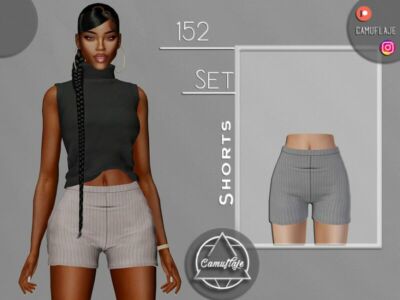 SET 152 – Shorts By Camuflaje Sims 4 CC