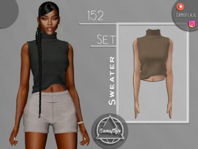 SET 152 – Sweater By Camuflaje Sims 4 CC