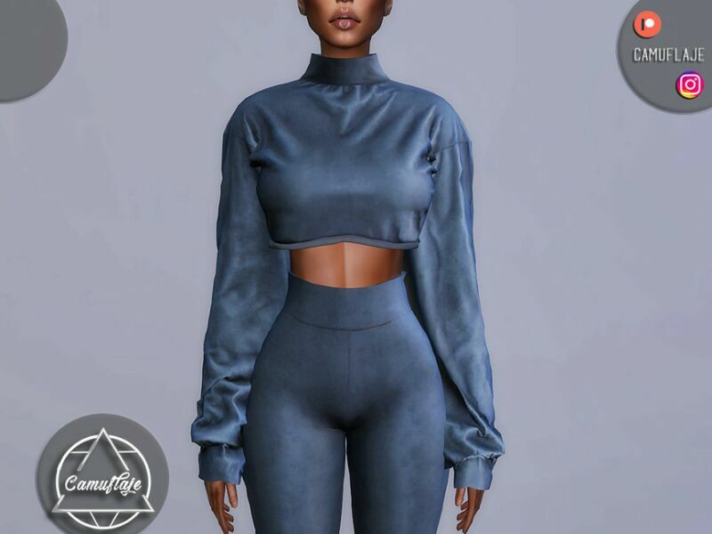 sims 4 cc set 184 sweatshirt by camuflaje 2