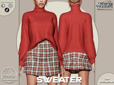 SET 371 – Sweater By Camuflaje Sims 4 CC