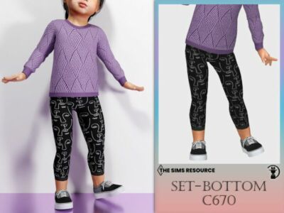 Set-Bottom C670 By Turksimmer Sims 4 CC