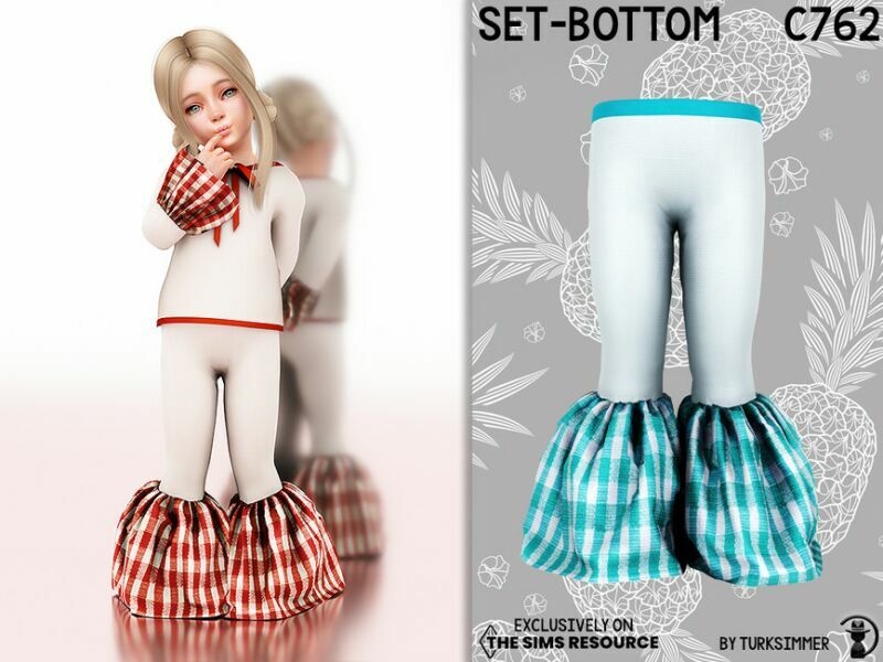 Set-Bottom C762 By Turksimmer Sims 4 CC