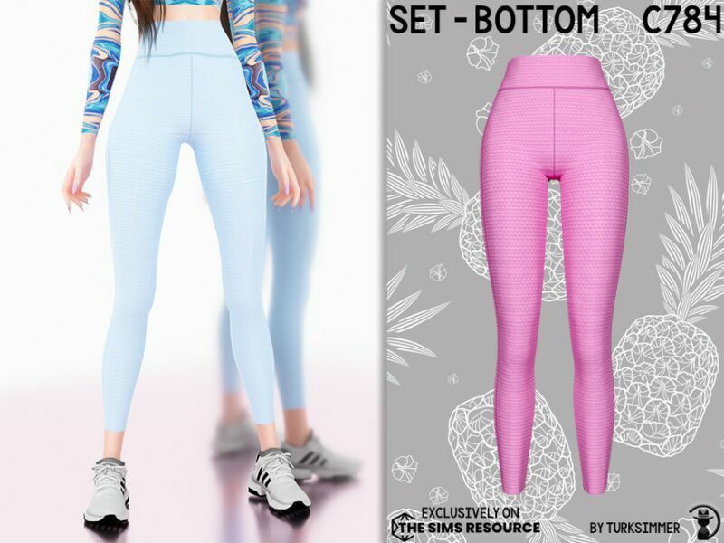 Set-Bottom C784 By Turksimmer Sims 4 CC