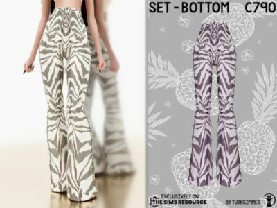 Set-Bottom C790 By Turksimmer Sims 4 CC