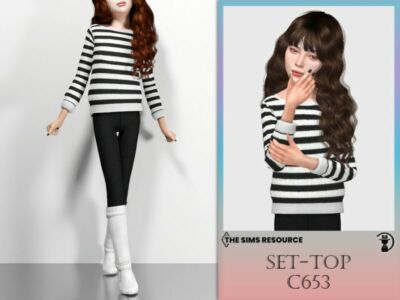 Set-Top C653 By Turksimmer Sims 4 CC