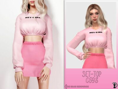 Set-Top C698 By Turksimmer Sims 4 CC