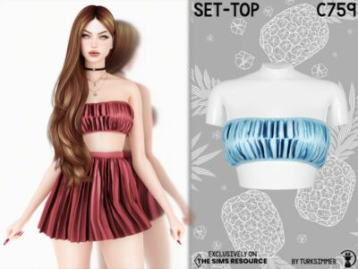 Set-Top C759 By Turksimmer Sims 4 CC