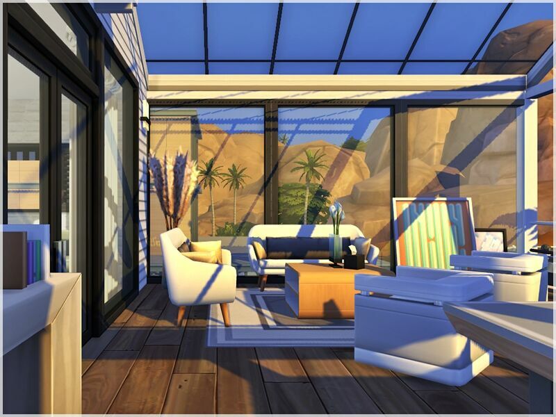 sims 4 cc settle lounge 4