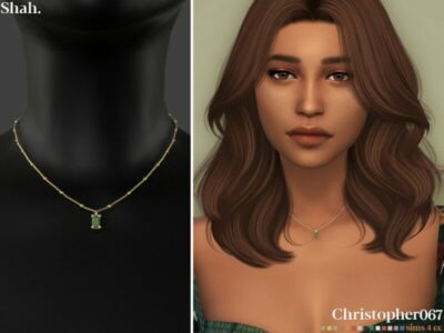 Shah Necklace By Christopher067 Sims 4 CC