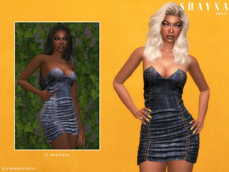 Shayna | Dress Sims 4 CC