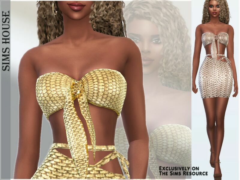 Shiny TIE TOP Sims 4 CC