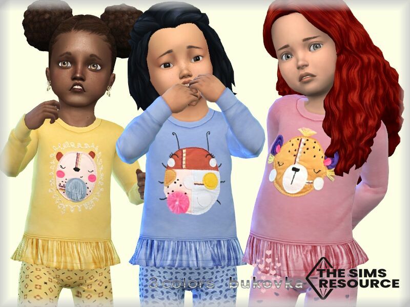 Shirt Sleepwear By Bukovka Sims 4 CC