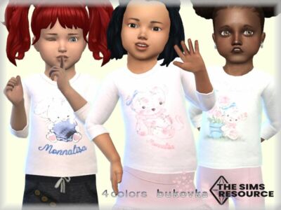 Shirt Toddler F By Bukovka Sims 4 CC