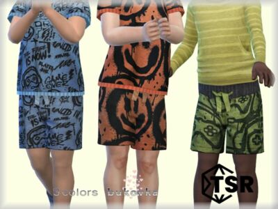 Short Gamer By Bukovka Sims 4 CC