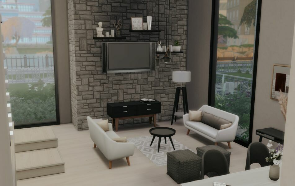 sims 4 cc silverdale townhouses 2