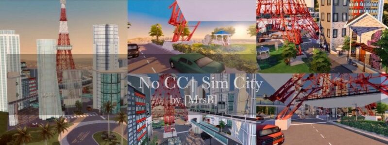 SIM City |CC Free By Mrsbarbiex3 Sims 4 CC