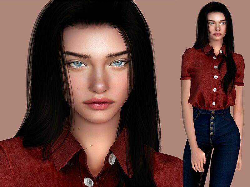 SIM Model – Julia Taylor By Lutessasims Sims 4 CC