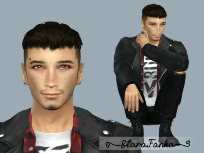 SIM VIP – Zack By Starafanka Sims 4 CC