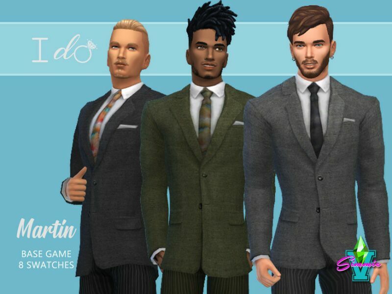 Simmiev I DO Martin Suit By Simmiev Sims 4 CC