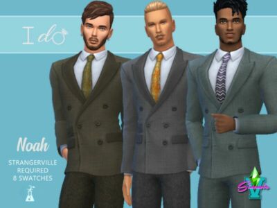 Simmiev I DO Noah Suit By Simmiev Sims 4 CC