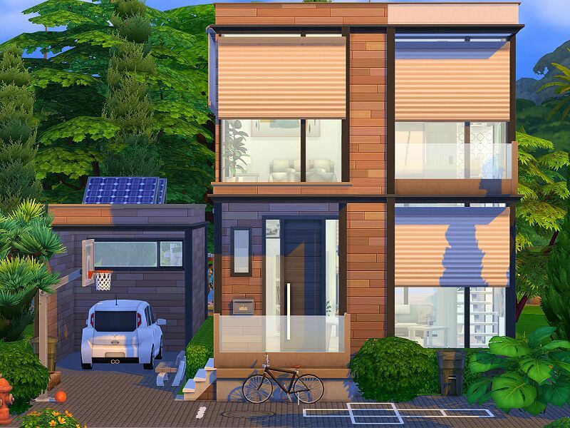 Single MOM House – NO CC By Flubs79 Sims 4 CC